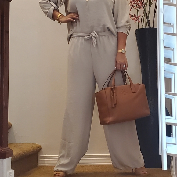 BRAND NEW! FABULOUS TORY BURCH Thea Slouchy Satchel/Crossbody Bag w/ Strap - Picture 12 of 16